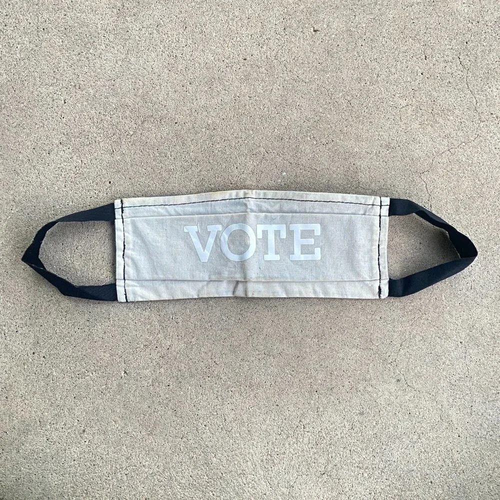 Vote Double Cloth Facial Covering Mask
